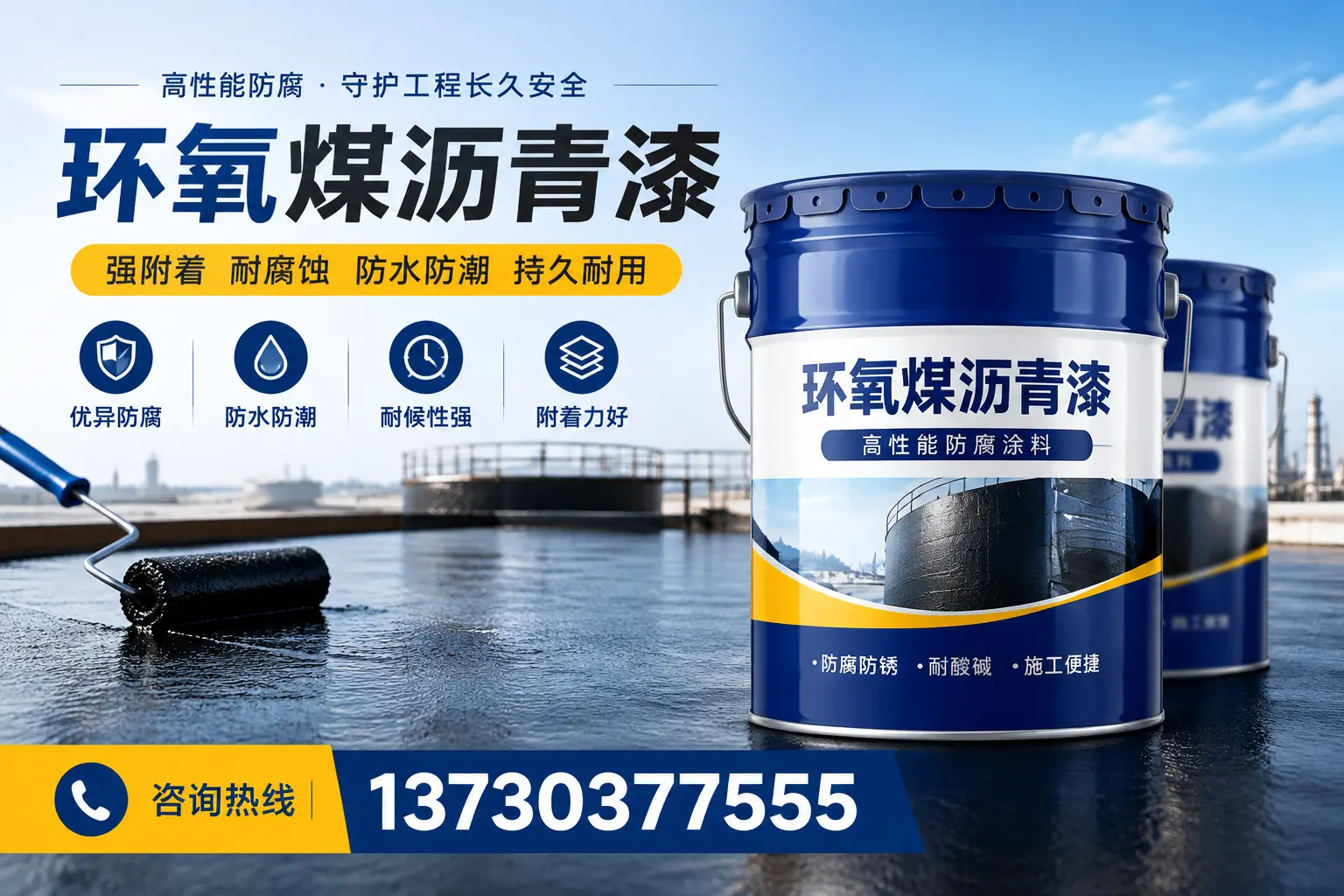 如何判断环氧煤沥青漆的质量?南阳消费者指南